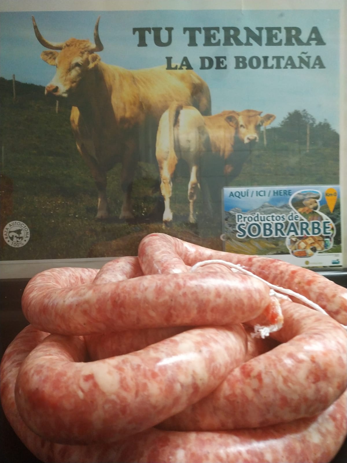 Longaniza fresca de Boltaña 400gr